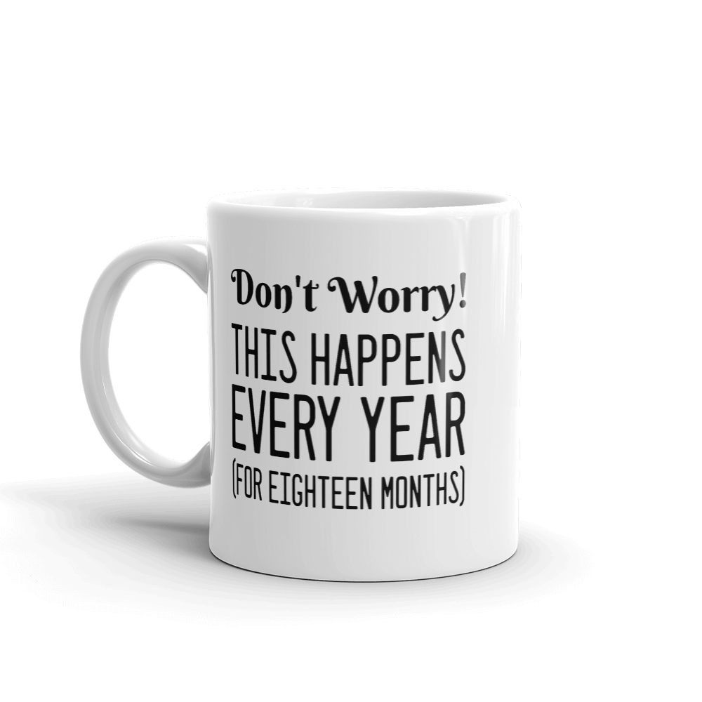 18 month cycles Mug